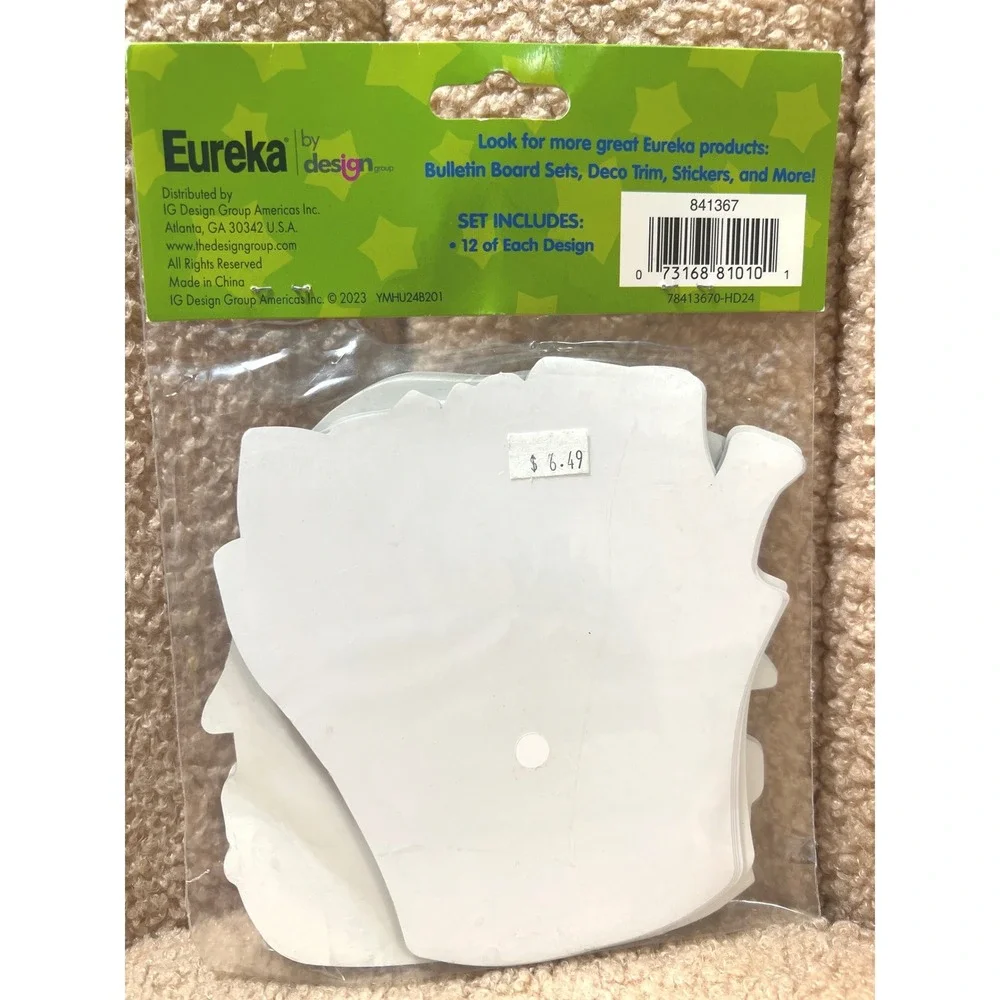 Eureka Fast Food Assorted Paper Cutouts 36 Count Bulletin Board Decor 841367